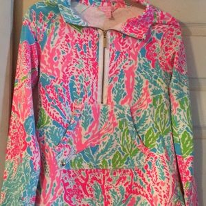Lilly Pulitzer zip pull over
